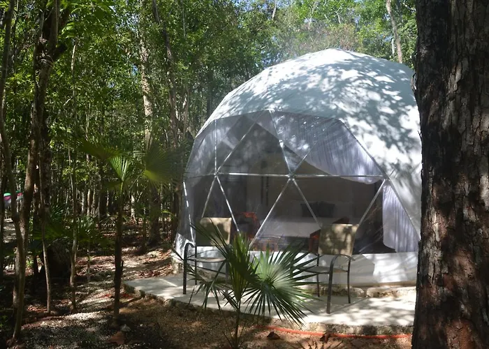 Tente de luxe Glamping Mayan Glam