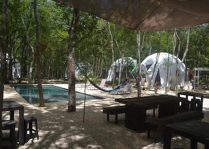 Tenda de luxo Glamping Mayan Glam Tulum