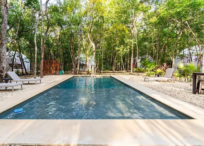Tenda de luxo Glamping Mayan Glam Tulum