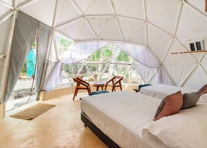 Tente de luxe Glamping Mayan Glam