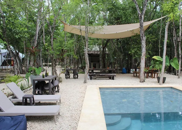 Glamping Mayan Glam Tente de luxe Tulum